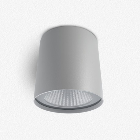 Spot downlight en applique étanche 12W - Gris clair - STACK