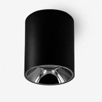 Spot LED en applique plafond - 14W - Noir