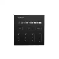 Télécommande murale 4 zones Dimmer - MiBoxer B1 - Noir