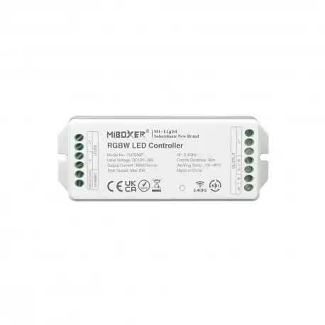 Contrôleur RGB + Blanc 2.4GHz - 20A - MiBoxer FUT038P