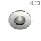 Spot encastrable collerette ronde flat SPLIT - Alu mat