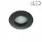 Spot encastrable collerette ronde chanfrein SPLIT - Noir