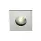 Spot encastrable collerette carrée flat SPLIT - Alu brossé