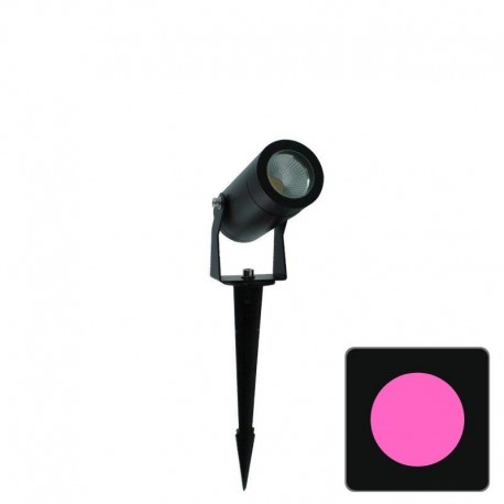 Spot LED à piquer 5W - COB - 12V - Spike 5 - Rose