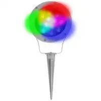 Spot LED à piquer 12W - 12V - Spike 12 - RGB + Blanc chaud