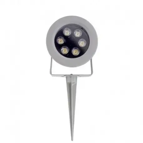 Spots sur piquet extérieur 6W