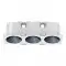Spot LED encastré double carré blanc réflecteur canon de fusil 2x7W – Miror