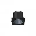 Spot LED encastré carré blanc réflecteur canon de fusil 10W - Miror