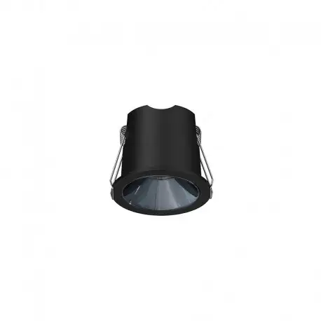 Spot LED encastré rond noir réflecteur canon de fusil 7W – 36° - MIROR