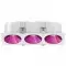Collerette couleurs pour Spot carré blanc 21W - Miror