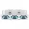 Collerette couleurs pour Spot carré blanc 21W - Miror