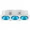 Collerette couleurs pour Spot carré blanc 21W - Miror