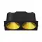 Collerette couleurs pour Spot carré noir 14W - Miror