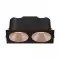 Collerette couleurs pour Spot carré noir 14W - Miror