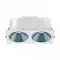 Collerette couleurs pour Spot carré blanc 14W - Miror