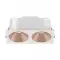 Collerette couleurs pour Spot carré blanc 14W - Miror