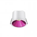 Collerette couleurs pour Spot rond blanc 10W - Miror