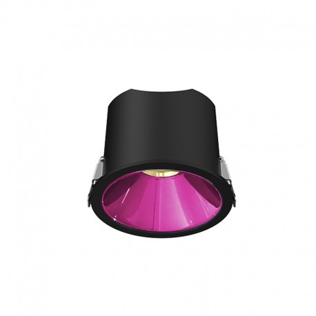 Collerette couleurs pour Spot rond noir 10W - Miror