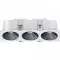 Collerette couleurs pour Spot carré blanc triple 30W - Miror