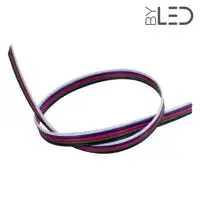 Câble pour ruban RGB+W (Blanc) (au mètre)