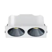 Spot encastrable collerette ronde chanfrein SPLIT - Chrome