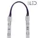 Connecteur ruban LED RGB 10mm Click + câble 15 cm + click
