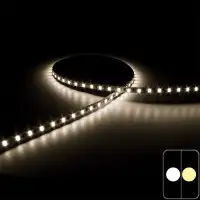 Mini ruban LED 5mm de large - 9,6W/m - IP20 - Blanc - 120 LED/m - 2835E - 5m - 24V