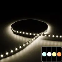Mini ruban LED 5mm de large - 14,4W/m - IP20 - Blanc - 120 LED/m - 2835E - 5m - 24V