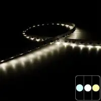 Ruban LED à éclairage latéral - 4,8W/m - IP20 - Blanc - 70 LED/m - 4020T - 5m - 24V