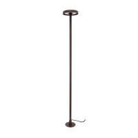 Borne led fine de jardin 100 cm - 1m - 360° - Chocolat cuivre