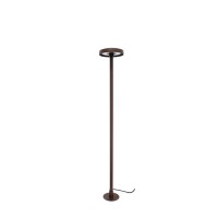 Borne led fine de jardin 80 cm 360° - Chocolat cuivre