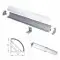 Profilé aluminium d'angle pour ruban LED par dev.byled.fr