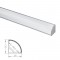 Profilé aluminium d'angle pour ruban LED par dev.byled.fr