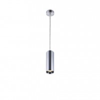 Luminaire suspendu GU10 115cm - Chrome