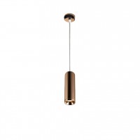 Luminaire suspendu GU10 115cm - Or rose cuivre