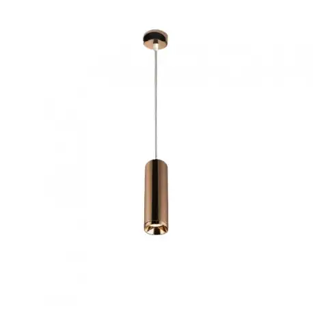 Luminaire suspendu GU10 115cm - Or rose cuivre