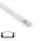 Profilé aluminium blanc en applique pour ruban LED