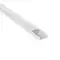 Profilé aluminium blanc en applique pour ruban LED