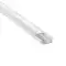 Profilé aluminium blanc encastrable pour ruban LED