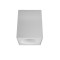 Applique GU10 cubique pour plafond - RT2020 - IP65 - Blanc Sablé - RUBYK