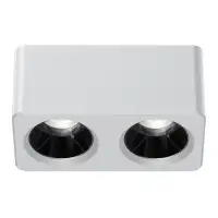 Applique double LED blanche 12+12W – 45°- SHINE