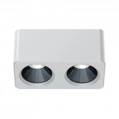 Collerette couleurs pour Spot carré blanc 14W - Shine