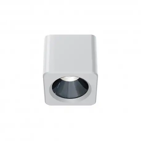 Collerette couleurs pour Spot carré blanc 7W - Shine
