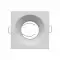 Spot encastrable IP20 pour LED GU10 - DEEEP carré - Blanc mat